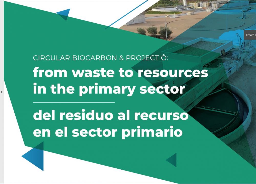 Joint CIRCULAR BIOCARBON & Project Ô workshop: from waste to resource in the primary sector